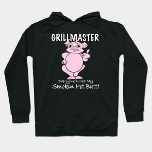 Funny GRILLMASTER Grill BBQ Smoker Fan Hoodie